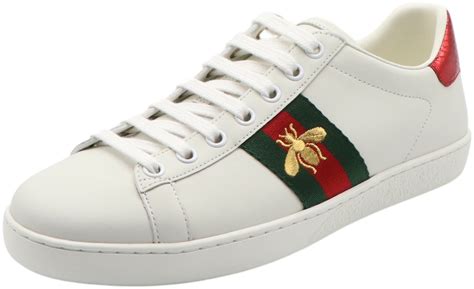 womens gucci bee sneakers|Gucci bedazzled sneakers.